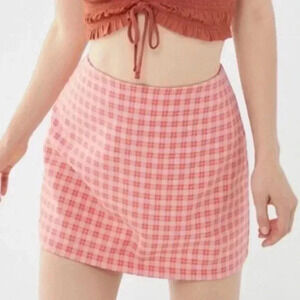 Urban  outfitters plaid skirt